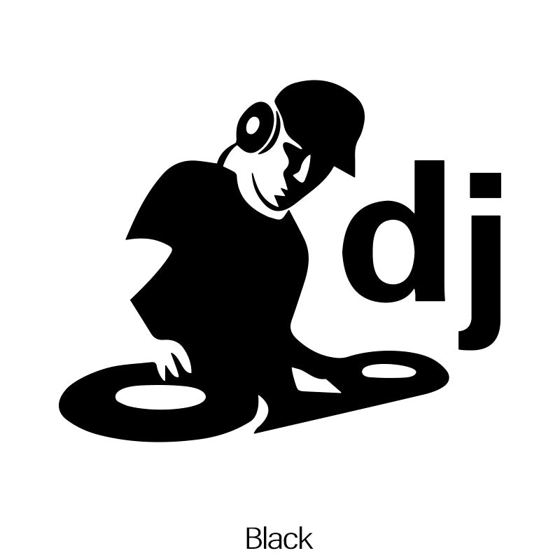 Music Club DJ Reflective Car Stickers Motorcycle Vinyl Decals