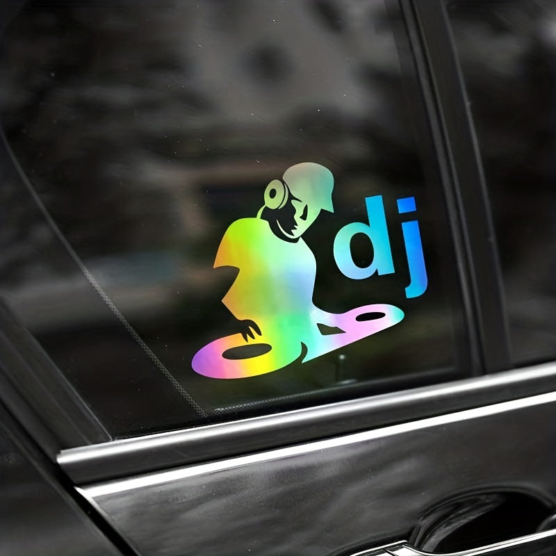 Music Club DJ Reflective Car Stickers Motorcycle Vinyl Decals