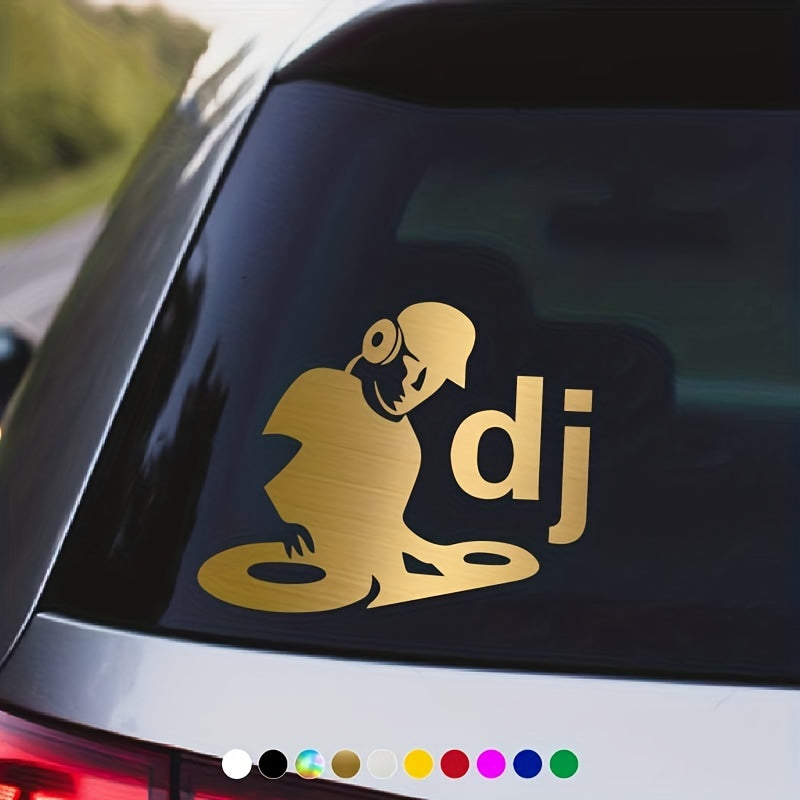 Music Club DJ Reflective Car Stickers Motorcycle Vinyl Decals