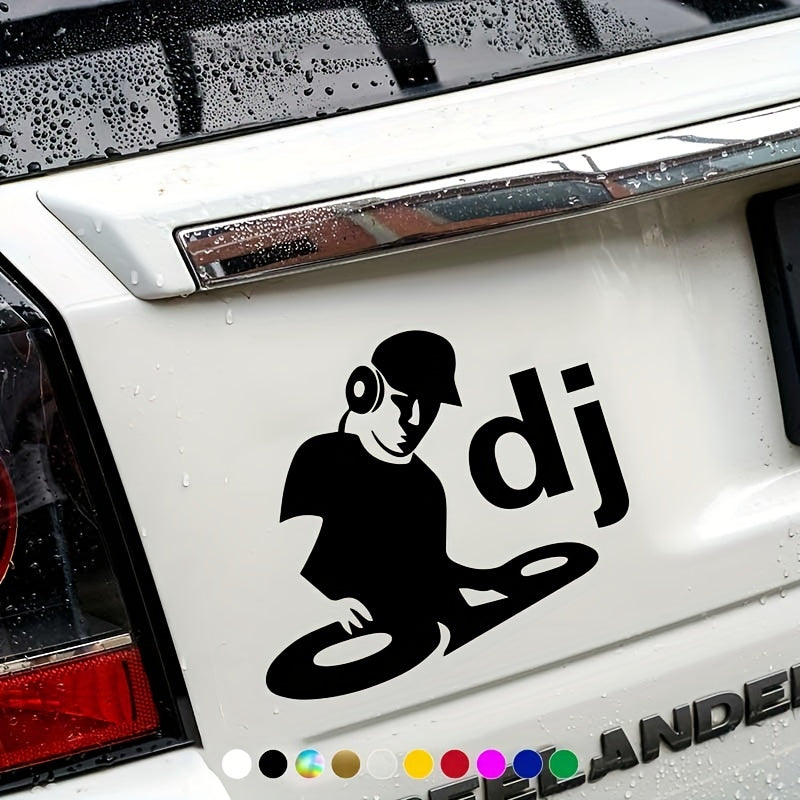 Music Club DJ Reflective Car Stickers Motorcycle Vinyl Decals